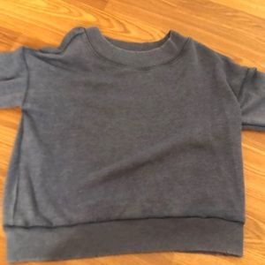 Aerie blue sweatshirt